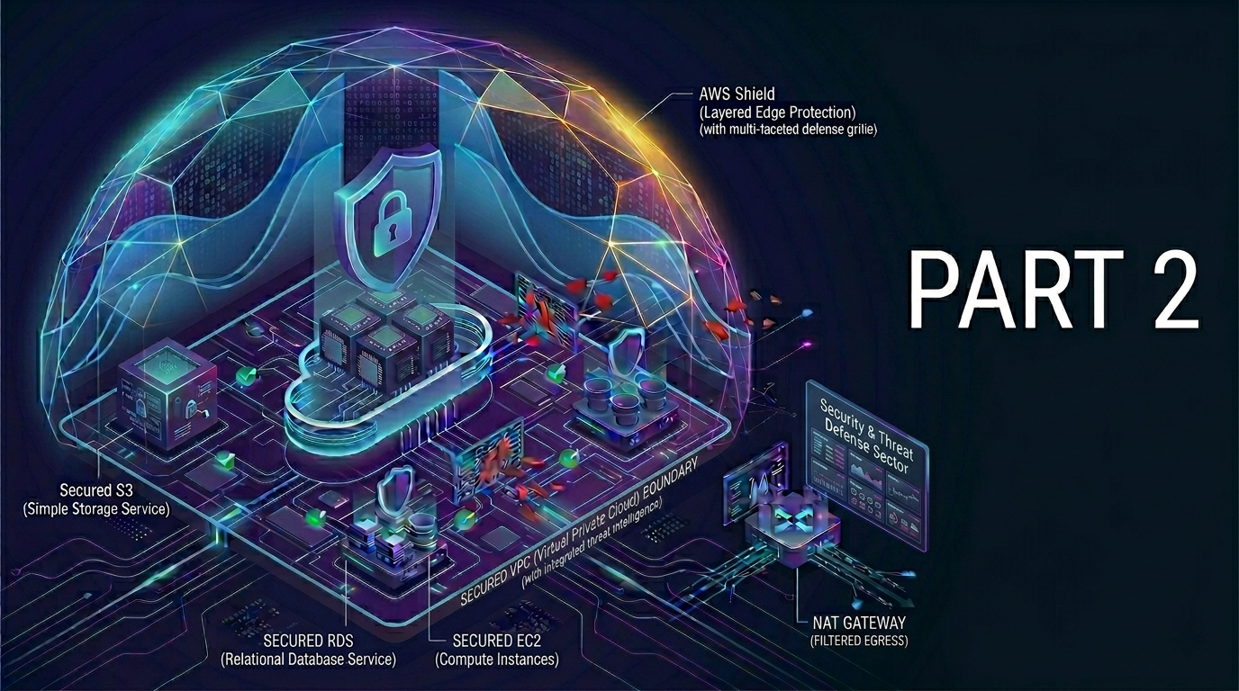 aws solutions architect project on security pillar - part 2
